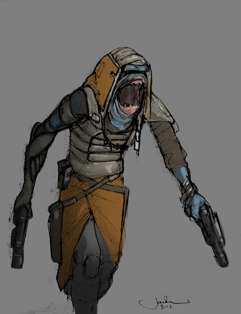 Pao (Mouth Open) Version 18 – Lunt Davies. The Art of Rogue One: A Star Wars Story by Josh Kushins, and Lucasfilm Ltd. © Abrams Books, 2016(C) 2016 Lucasfilm Ltd. And TM. All Rights Reserved. Used Under Authorization.